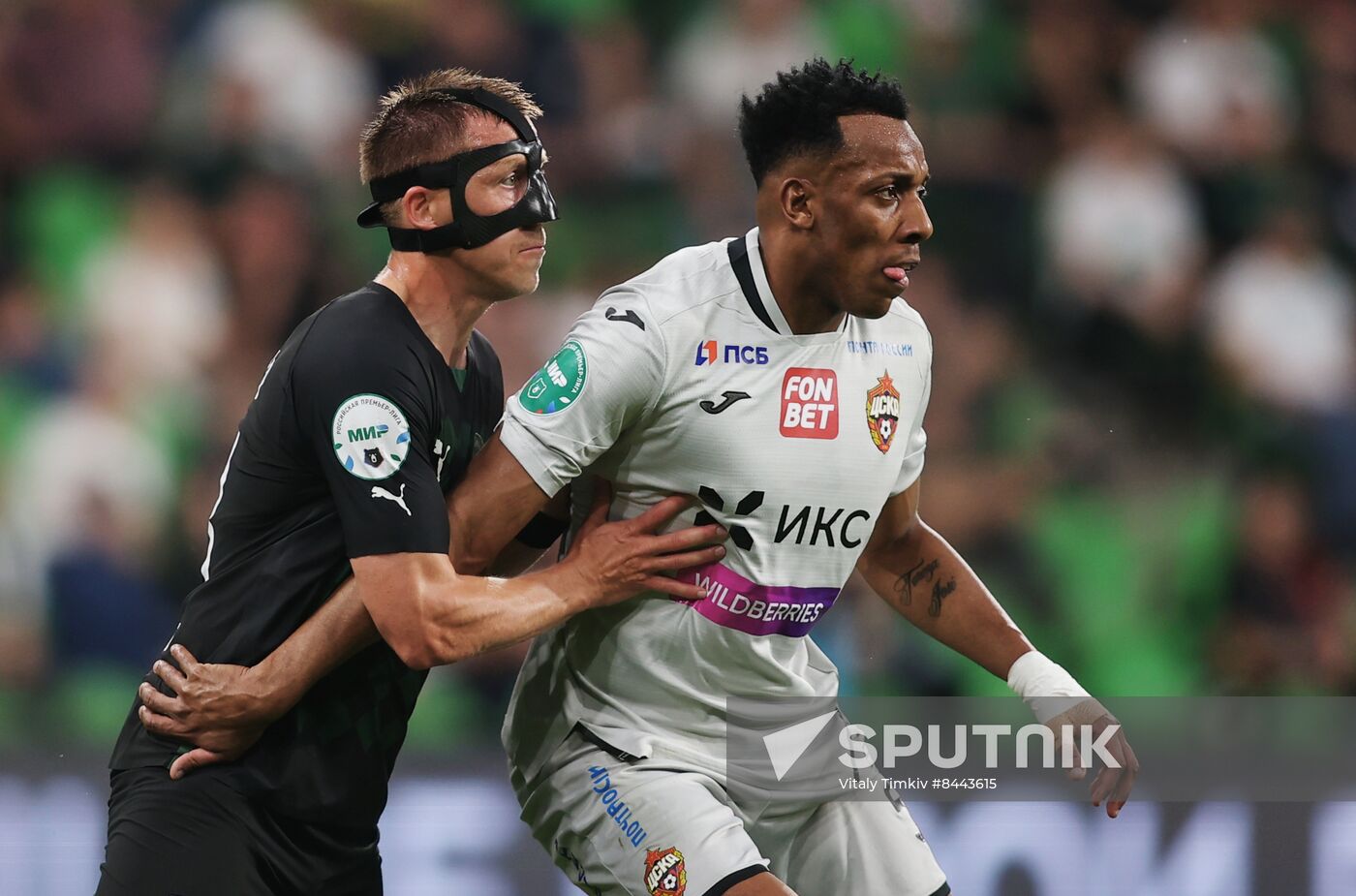 Russia Soccer Premier-League Krasnodar - CSKA