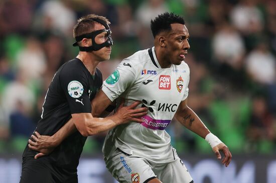 Russia Soccer Premier-League Krasnodar - CSKA