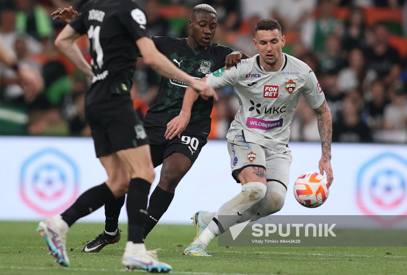 Russia Soccer Premier-League Krasnodar - CSKA