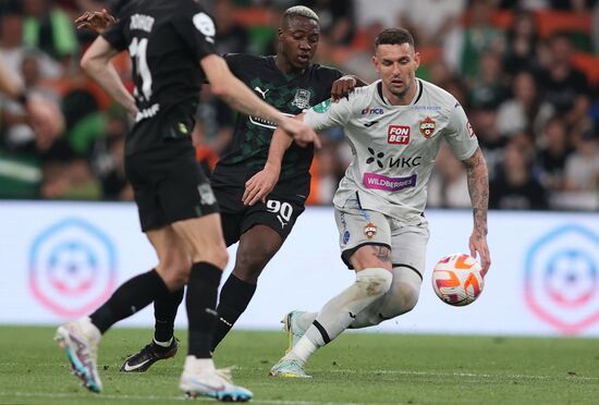 Russia Soccer Premier-League Krasnodar - CSKA