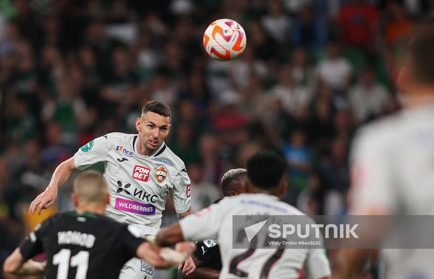 Russia Soccer Premier-League Krasnodar - CSKA