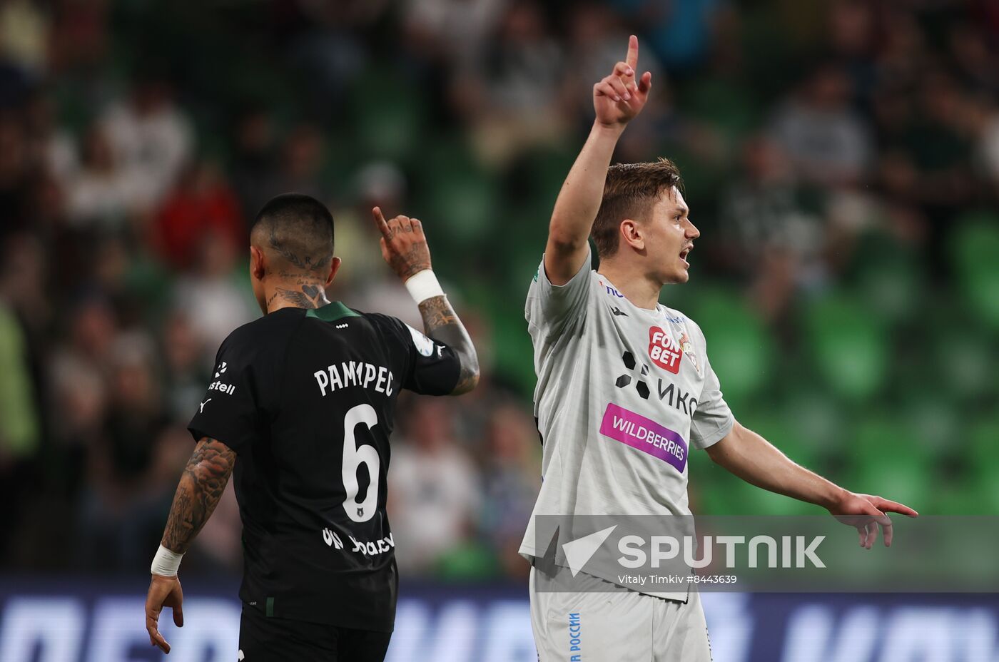 Russia Soccer Premier-League Krasnodar - CSKA