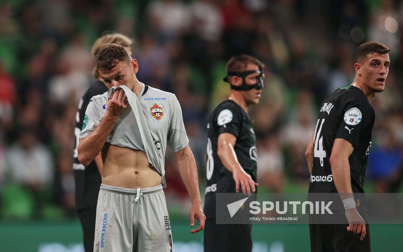 Russia Soccer Premier-League Krasnodar - CSKA