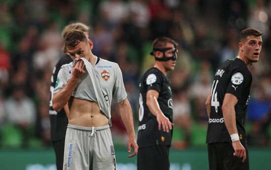 Russia Soccer Premier-League Krasnodar - CSKA