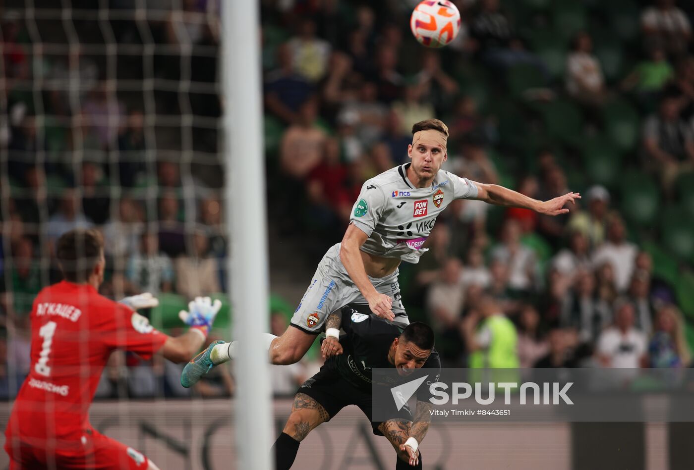 Russia Soccer Premier-League Krasnodar - CSKA