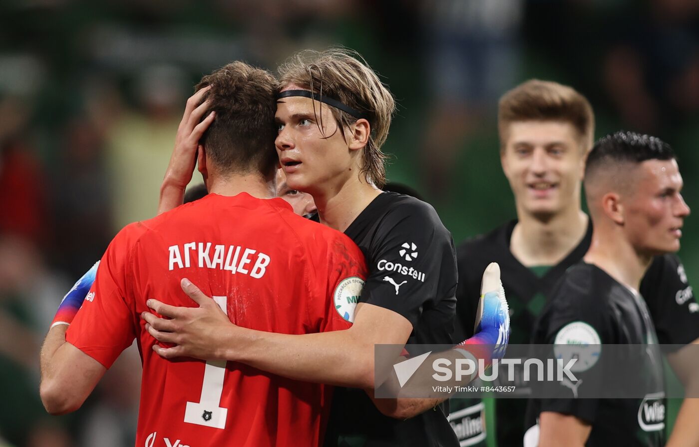 Russia Soccer Premier-League Krasnodar - CSKA