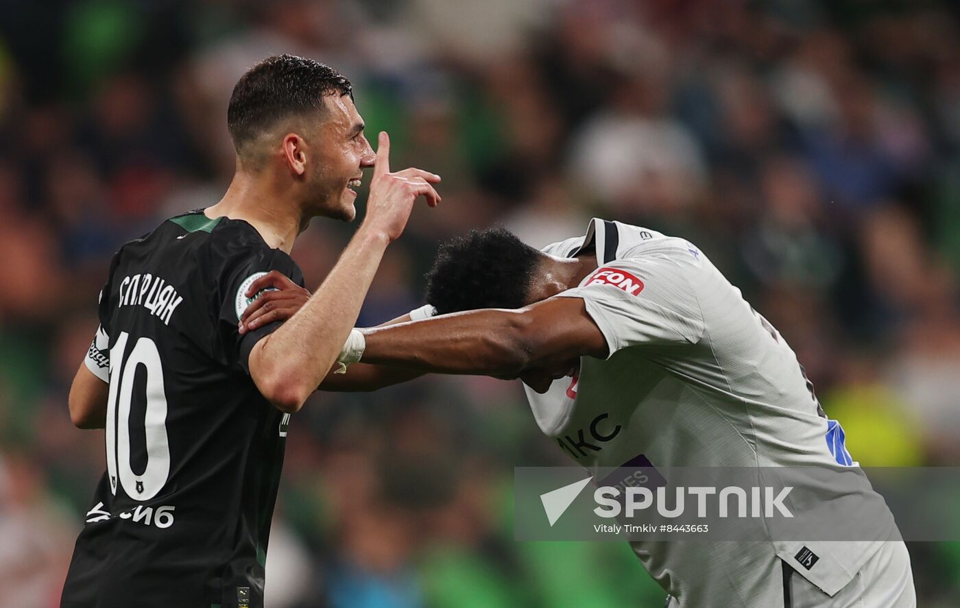 Russia Soccer Premier-League Krasnodar - CSKA