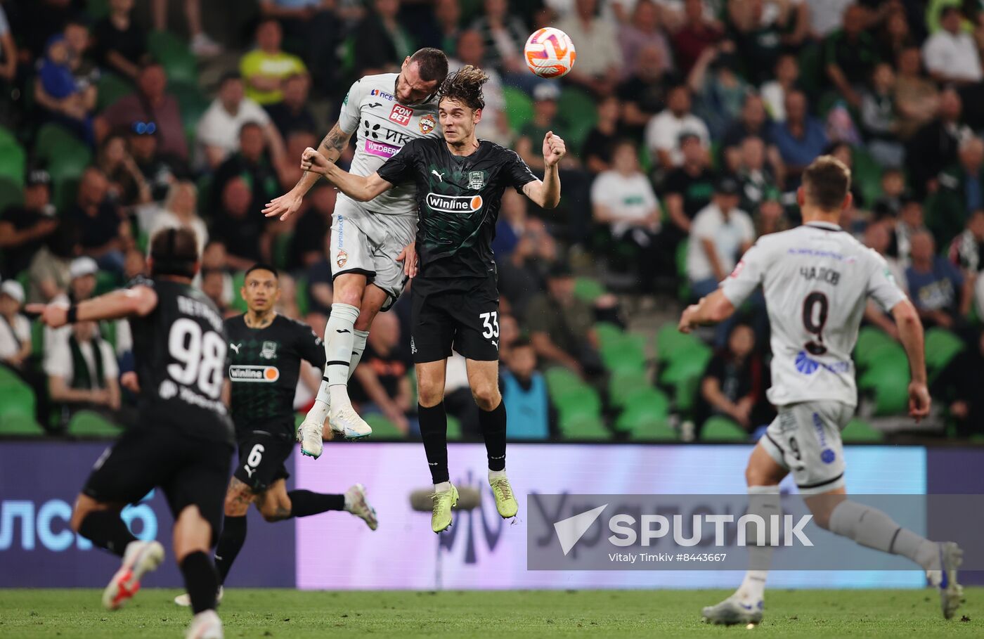 Russia Soccer Premier-League Krasnodar - CSKA