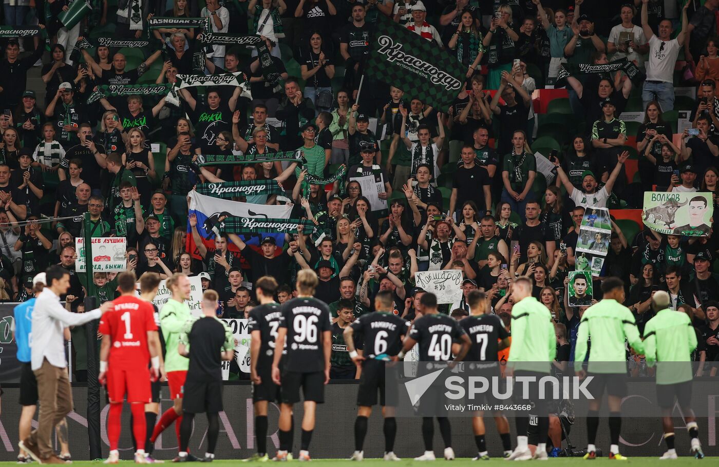 Russia Soccer Premier-League Krasnodar - CSKA