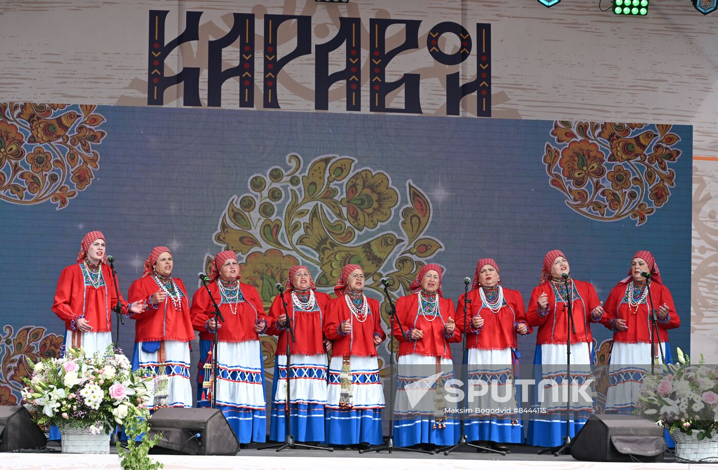 Russia Karavon Folk Festival