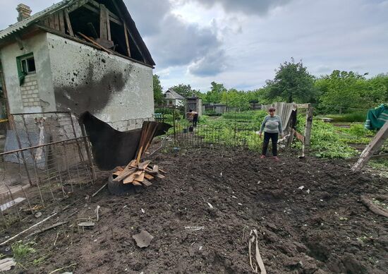 Russia Ukraine Military Operation Shelling