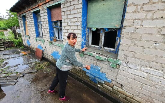 Russia Ukraine Military Operation Shelling