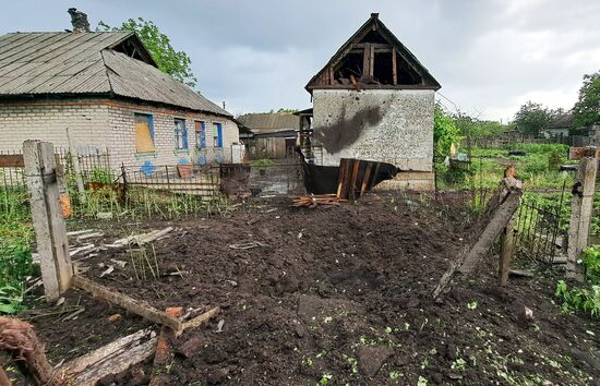 Russia Ukraine Military Operation Shelling