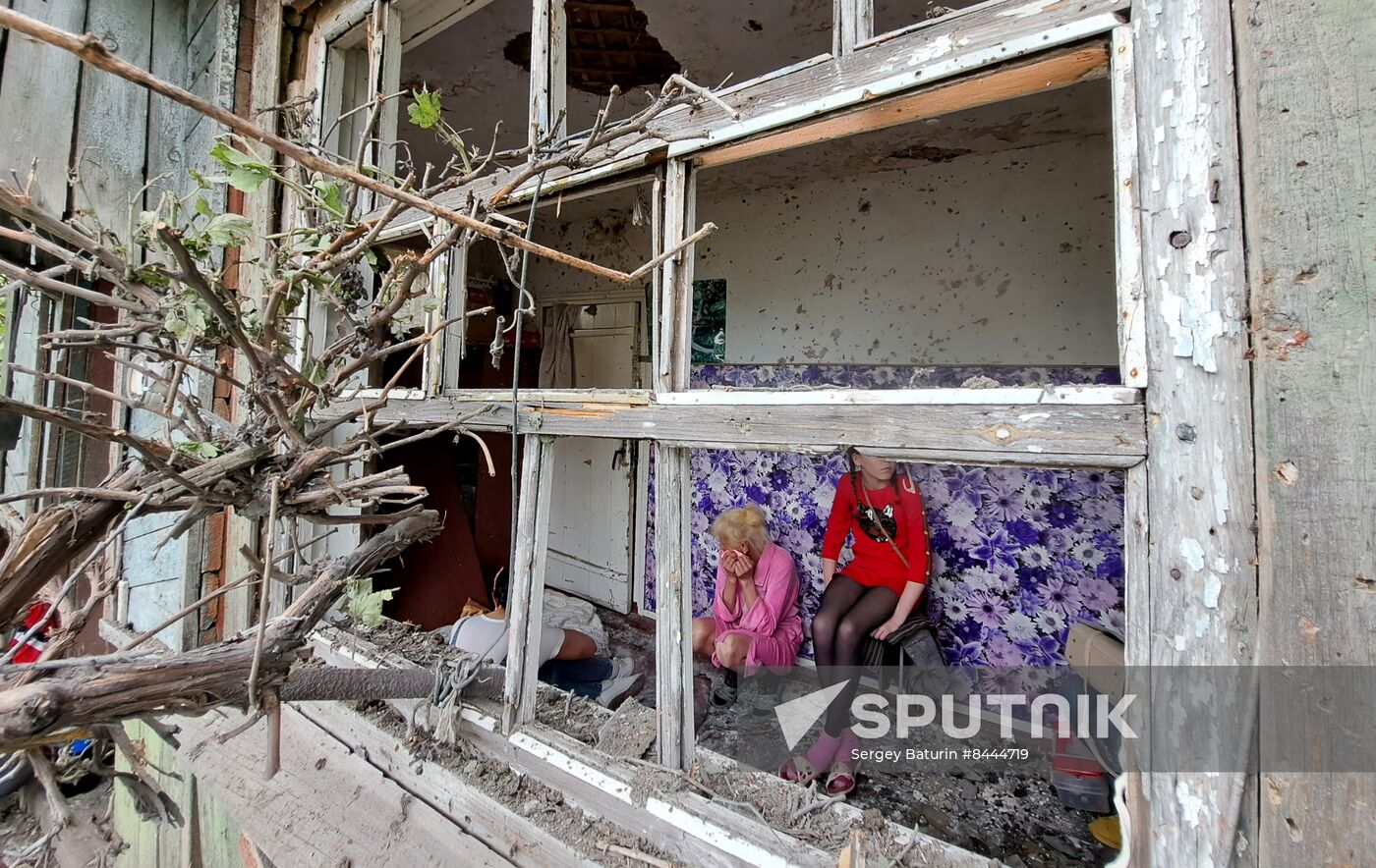 Russia Ukraine Military Operation Shelling