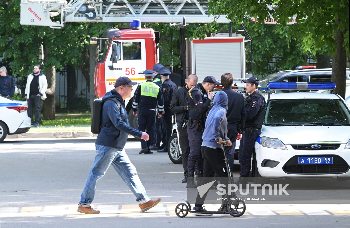 Russia Moscow Drone Attack