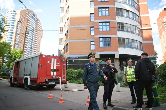 Russia Moscow Drone Attack