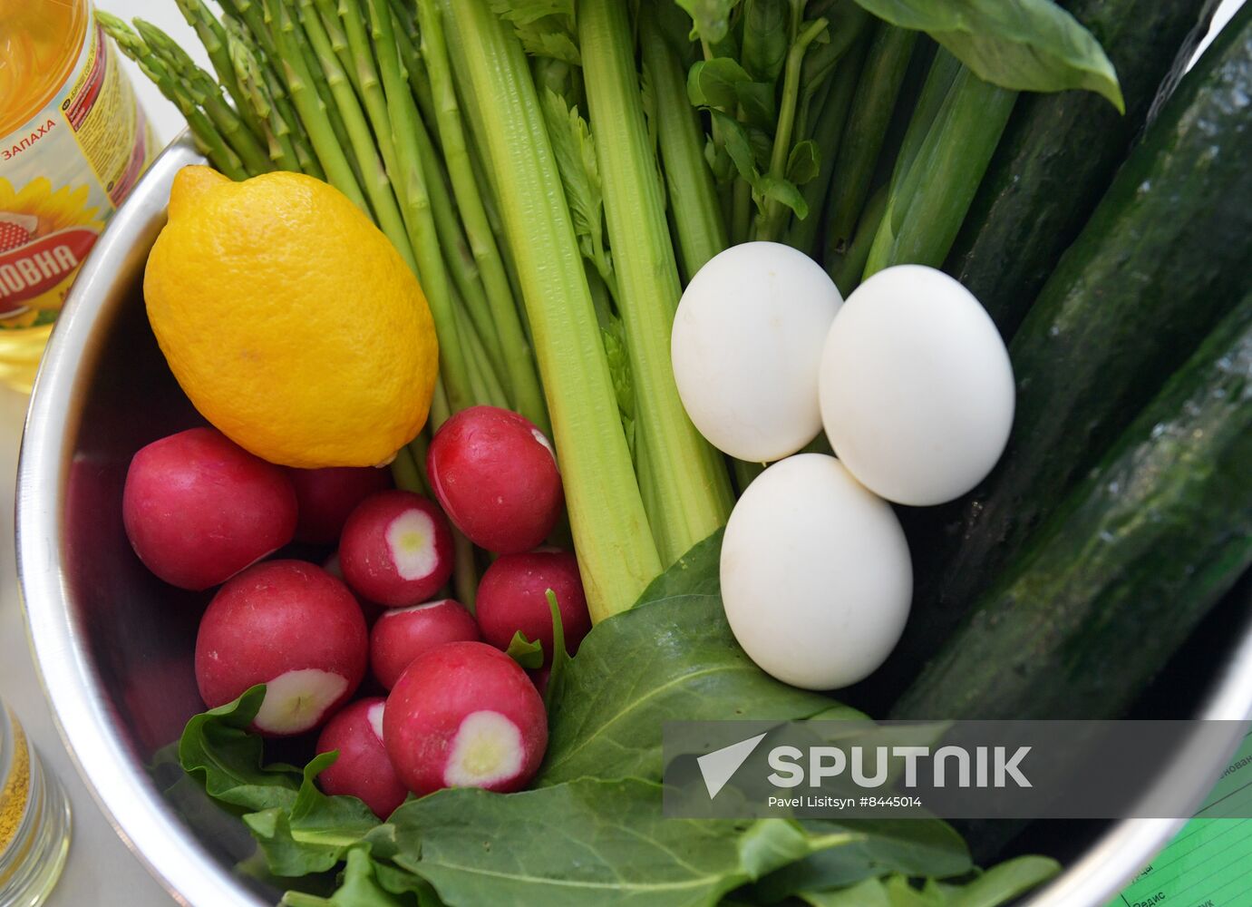 School chefs competition in Yekaterinburg