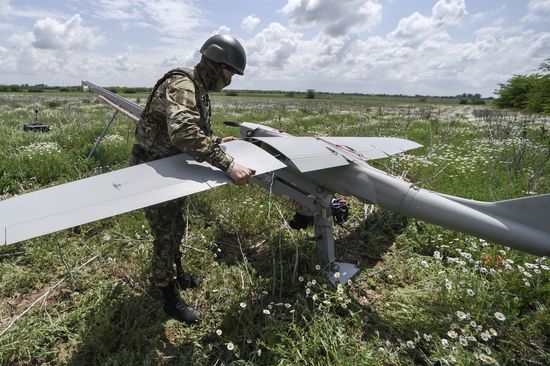 Russia Ukraine Military Operation UAV