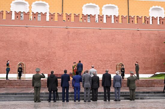 Russia Eritrea Wreath Laying