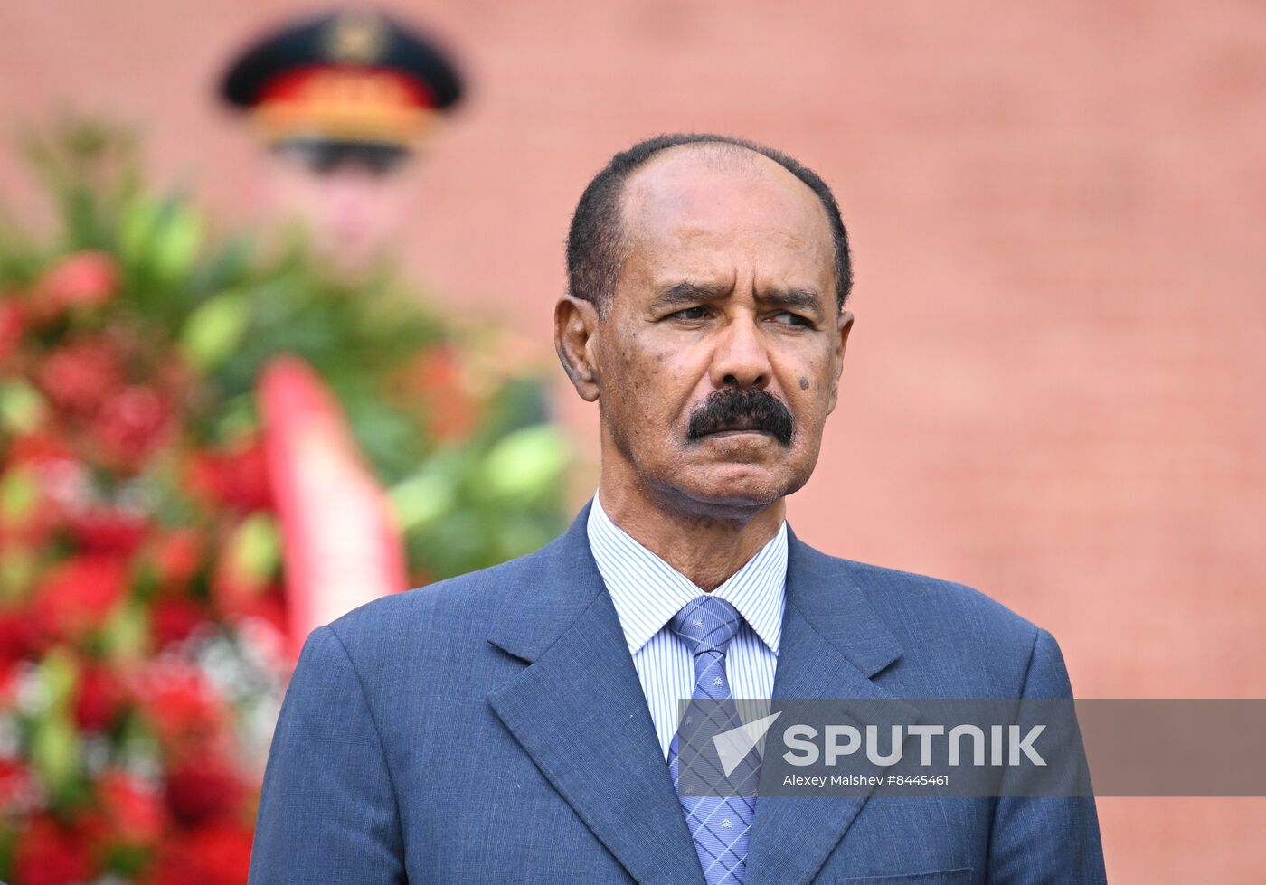 Russia Eritrea Wreath Laying