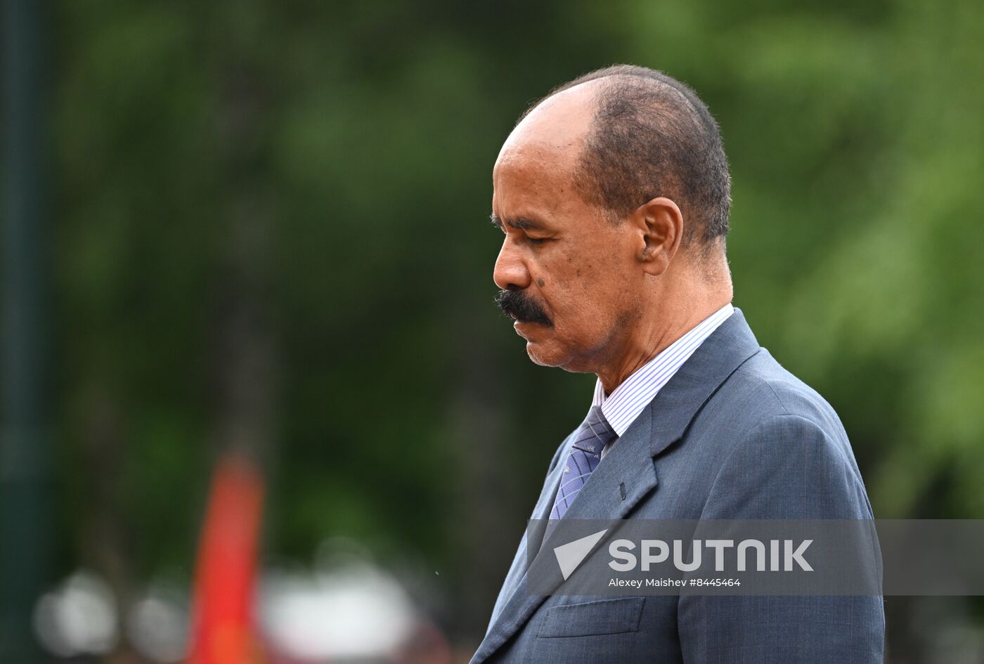 Russia Eritrea Wreath Laying