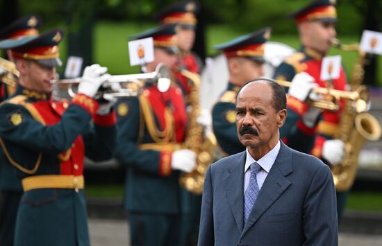 Russia Eritrea Wreath Laying