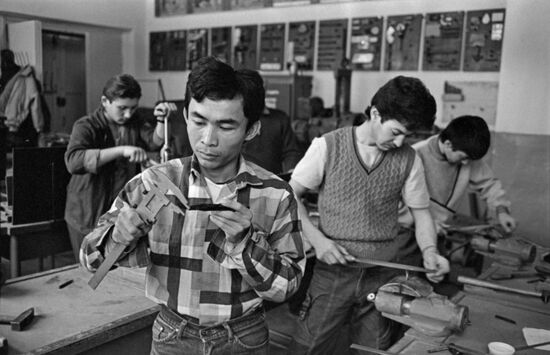 Students from Cambodia study at Kharkov Electromechanics School