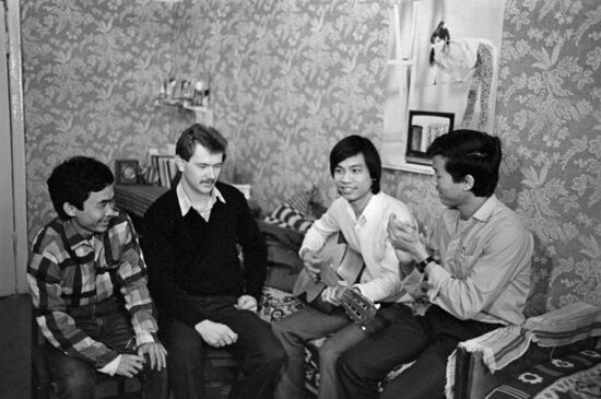 Students from Cambodia study at Kharkov Electro-Mechanical Technical School