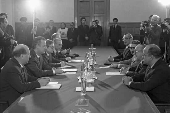 Carlos Rafael Rodriguez visits USSR