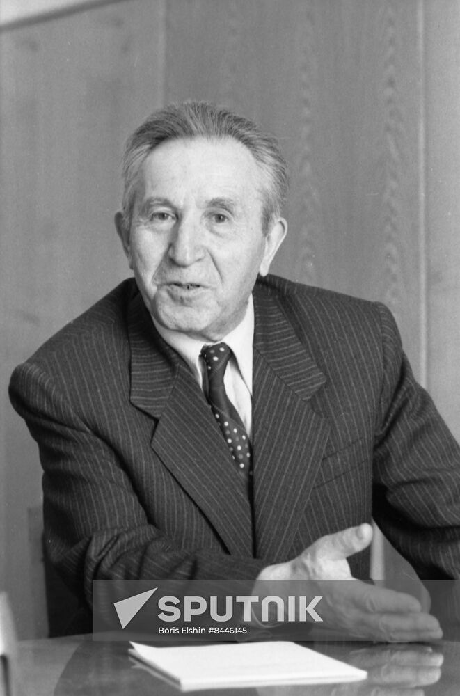 Khiil Sheinin, worker at Department of Legislation Systematization at USSR Supreme Court