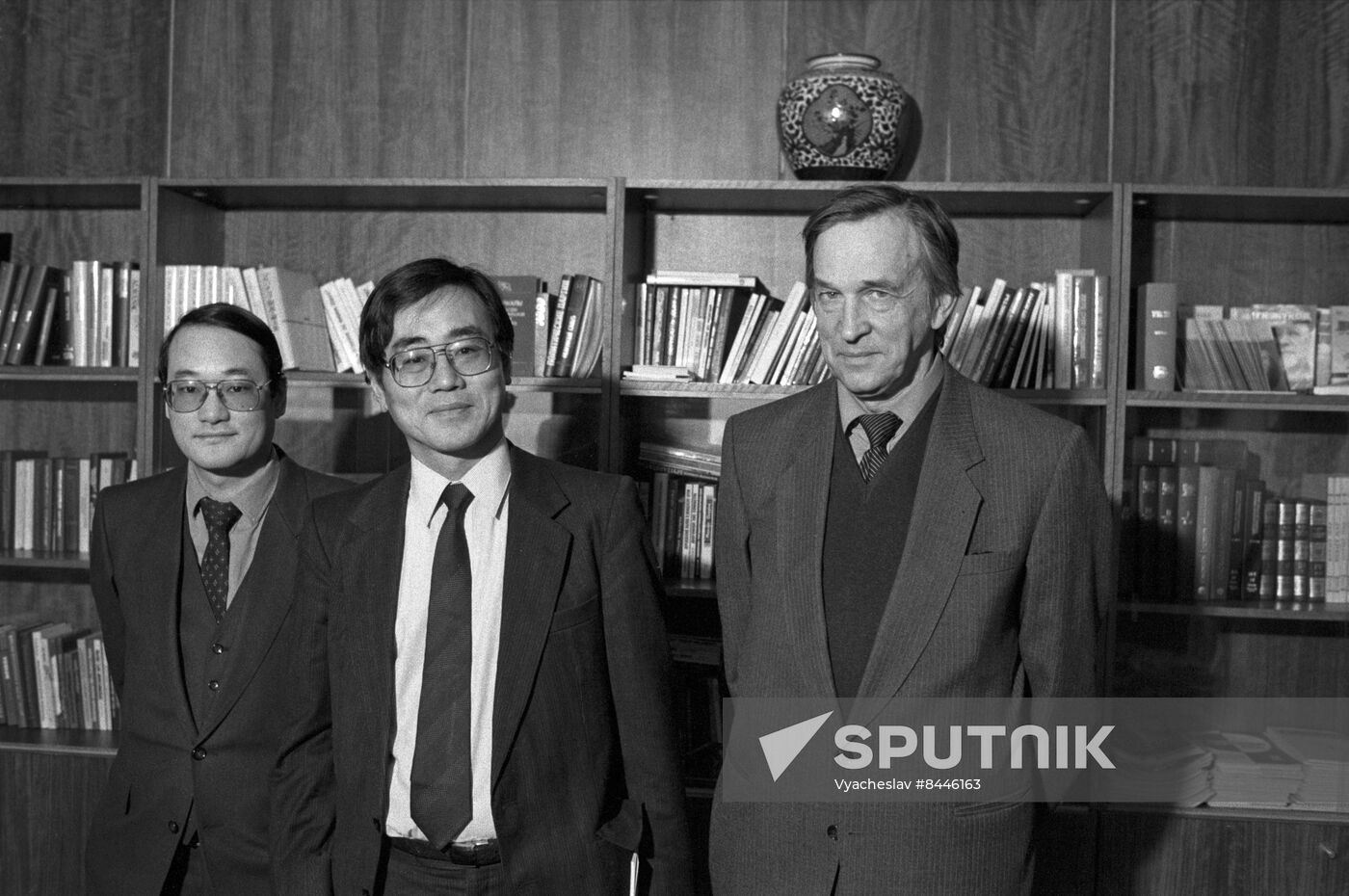 Representatives of Japanese newspaper The Nikkei visit USSR