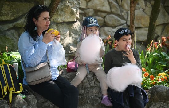 Russia Children's Day Zoo