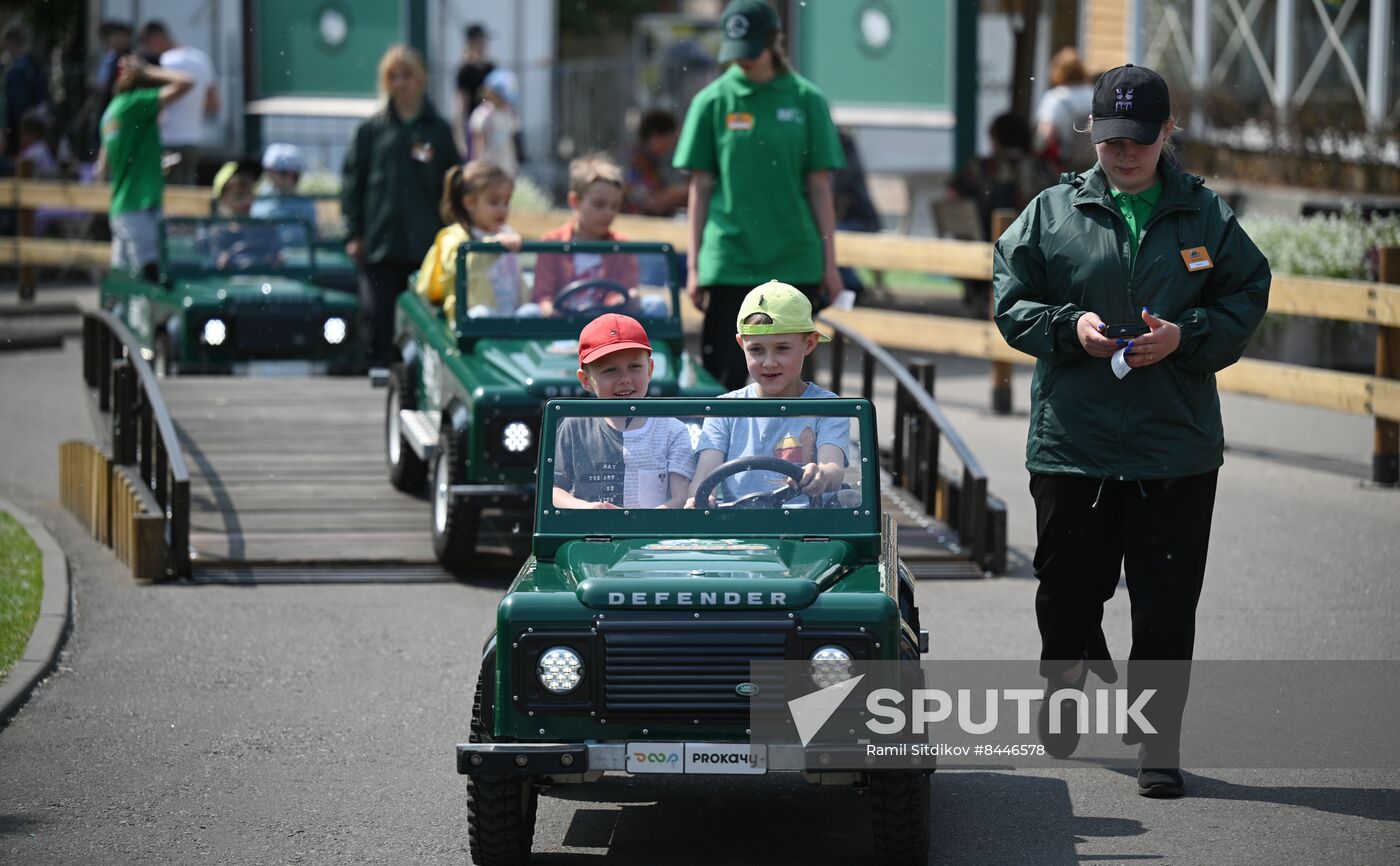 Russia Children's Day Zoo