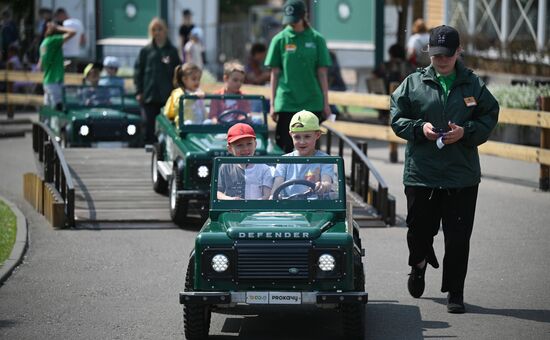 Russia Children's Day Zoo