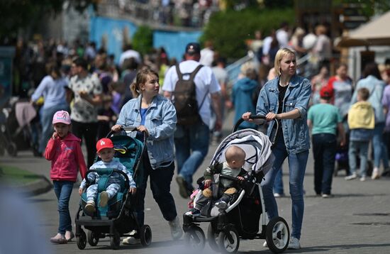 Russia Children's Day Zoo