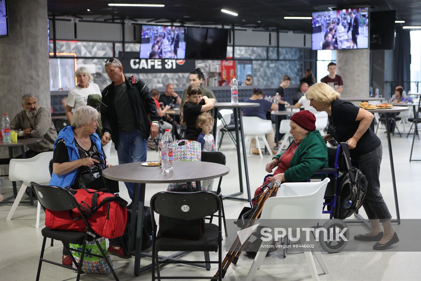 Russia Ukraine Military Operation Evacuees