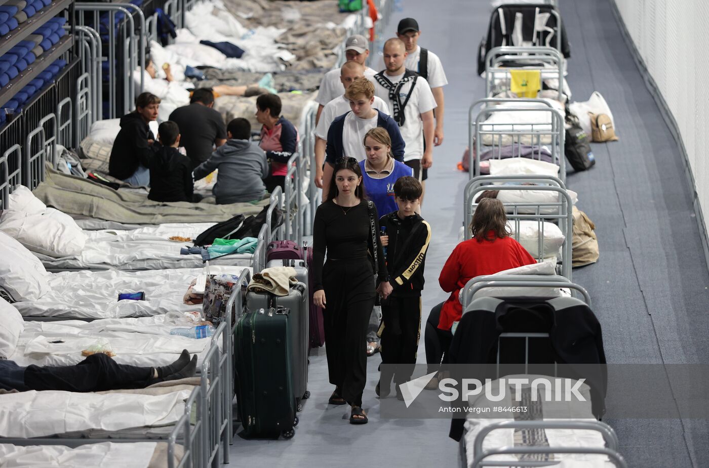 Russia Ukraine Military Operation Evacuees