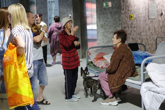 Russia Ukraine Military Operation Evacuees