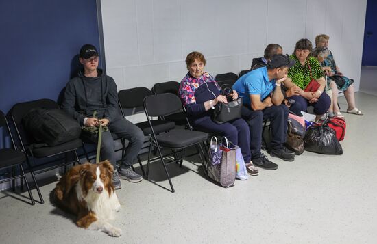 Russia Ukraine Military Operation Evacuees