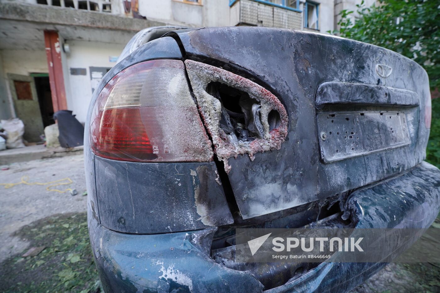 Russia Ukraine Military Operation Shelling