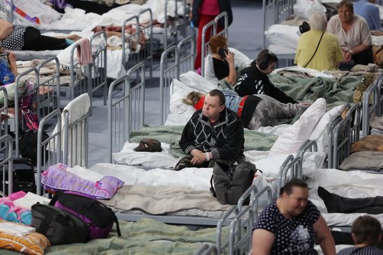 Russia Ukraine Military Operation Evacuees