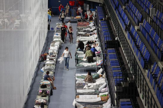 Russia Ukraine Military Operation Evacuees