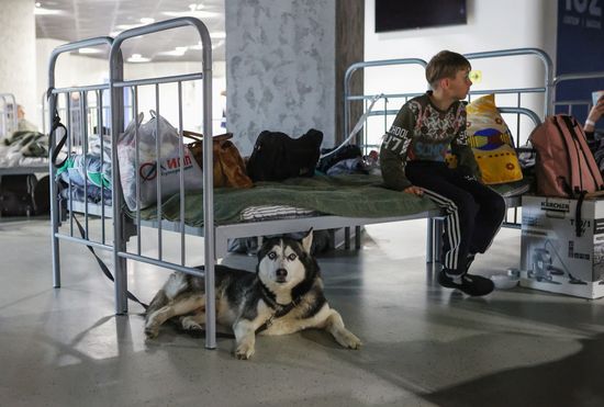 Russia Ukraine Military Operation Evacuees