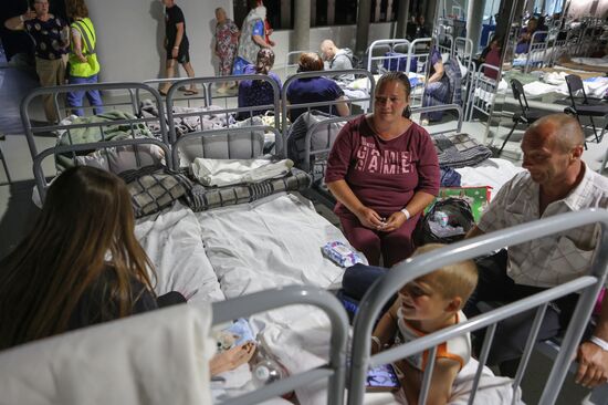 Russia Ukraine Military Operation Evacuees