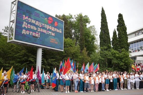 Russia Children's Day Orlyonok Centre