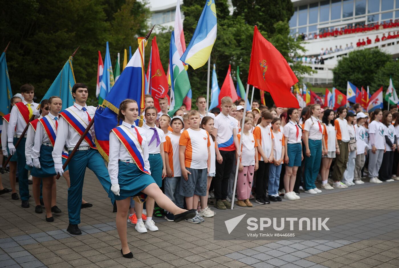 Russia Children's Day Orlyonok Centre