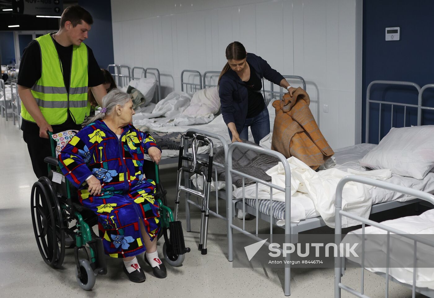Russia Ukraine Military Operation Evacuees