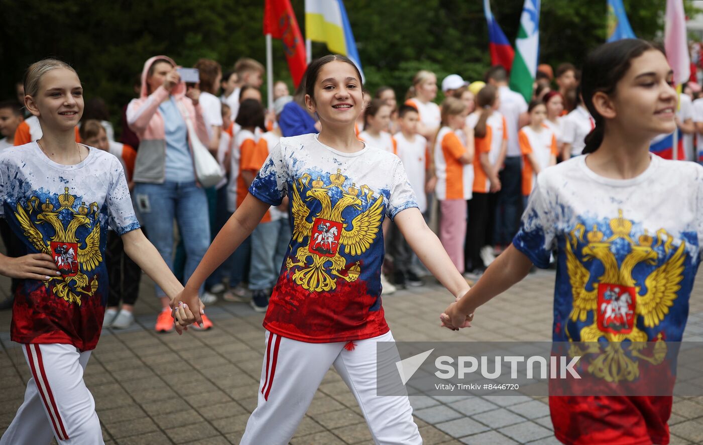 Russia Children's Day Orlyonok Centre