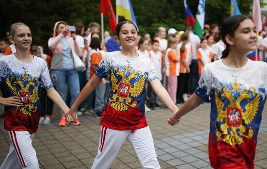 Russia Children's Day Orlyonok Centre