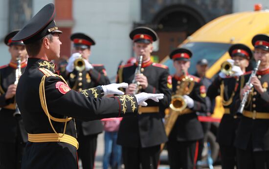 Russia Suvorov Cadet Band